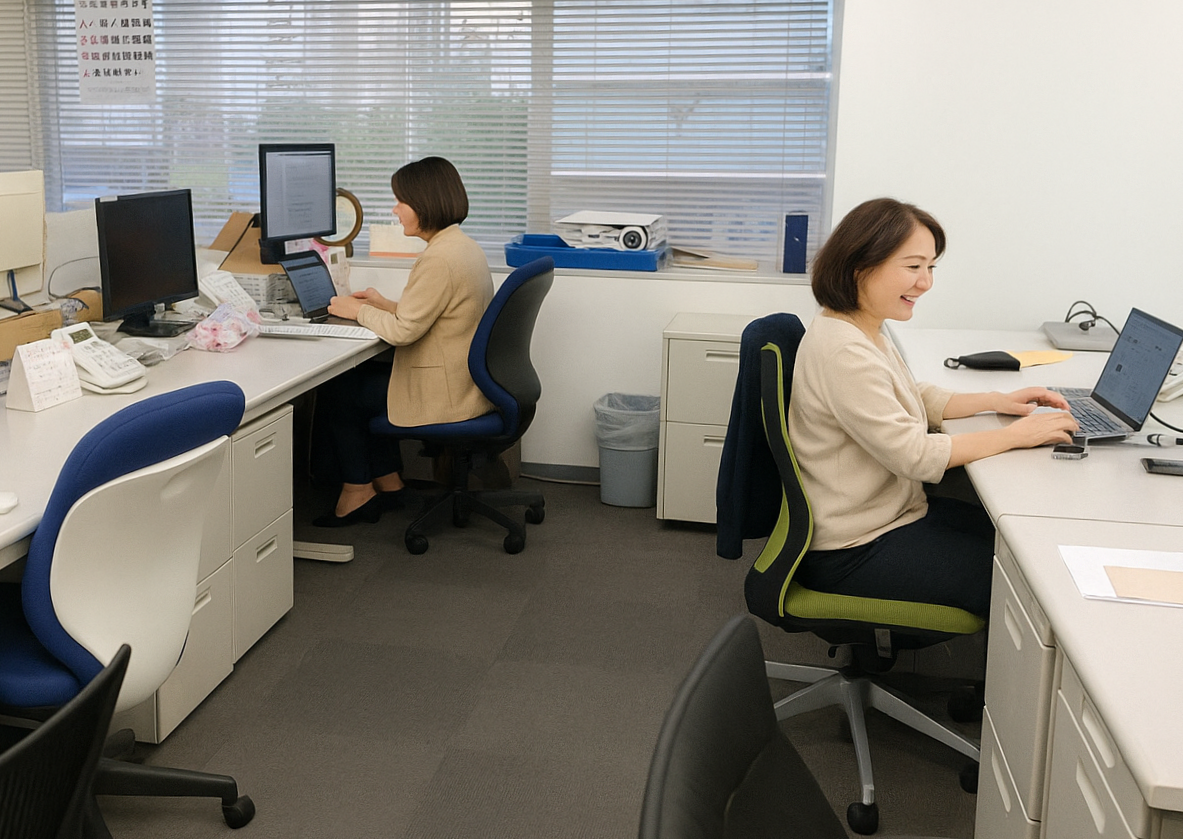 オフィスの様子