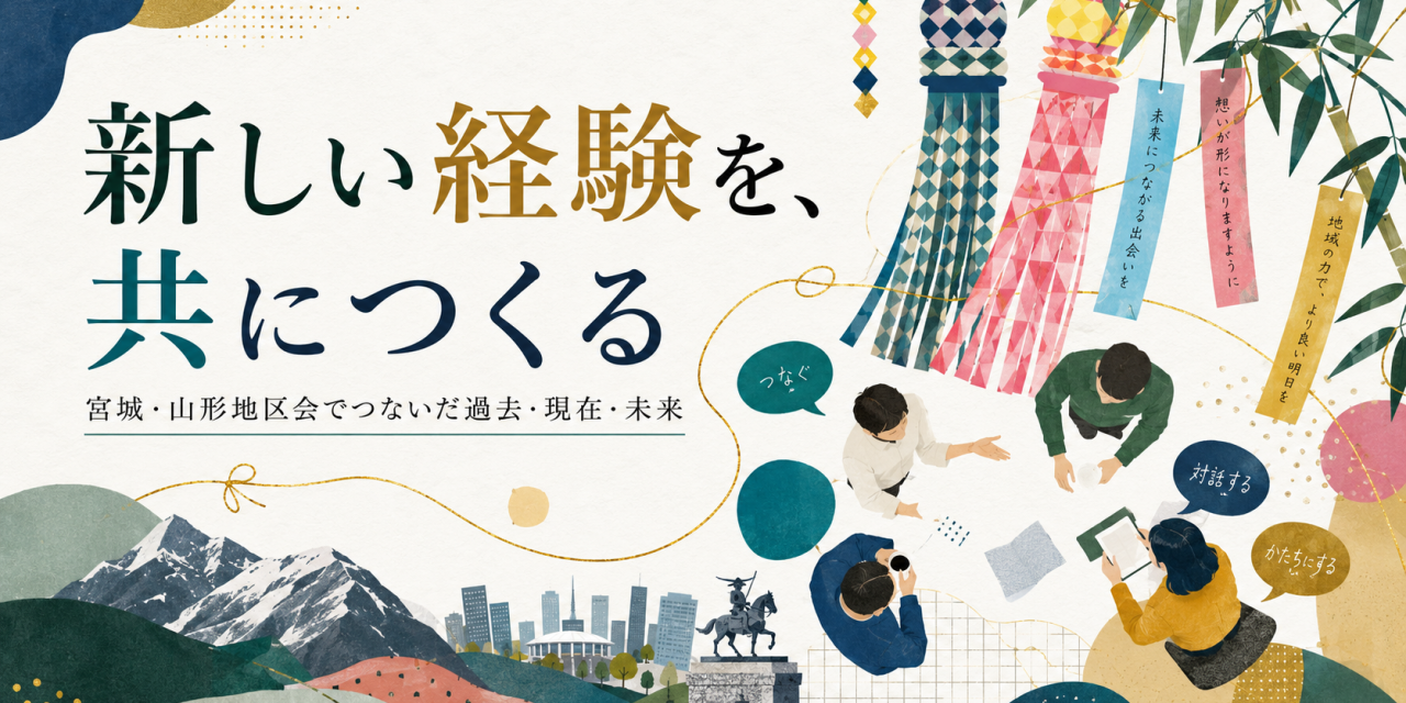 新しい経験を、共につくる ～宮城・山形地区会でつないだ過去・現在・未来～