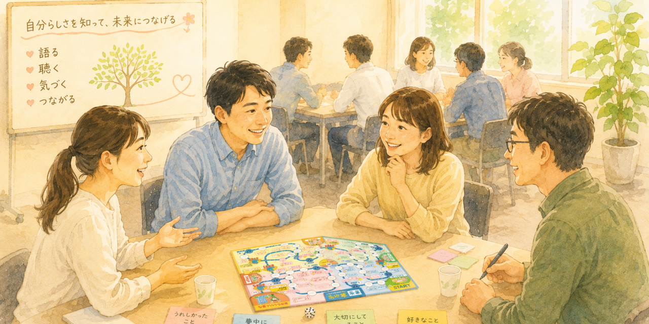 自分を知り、相手を知る。対話が組織のつながりを育てる ―人生すごろく『金の糸』ワークショップ」